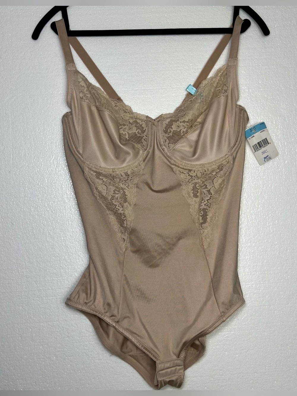 Maidenform Body Briefer All Around Lace Shape wear Firm Control Unlined Lingerie
